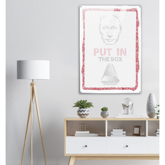 The devil’s speech before the start of the war - Unframed  Acrylic Print